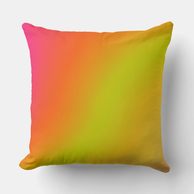 Soft Colour Blend 171116(03) Throw Pillow (Front)