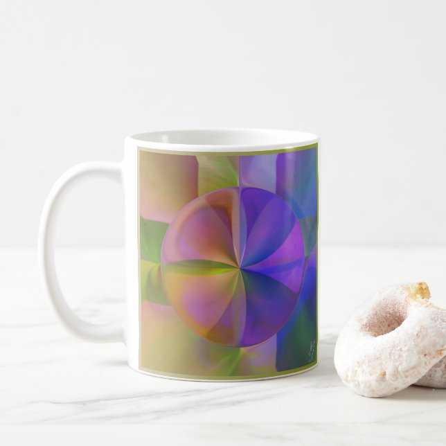 Soft Colour Coffee Mug (With Donut)