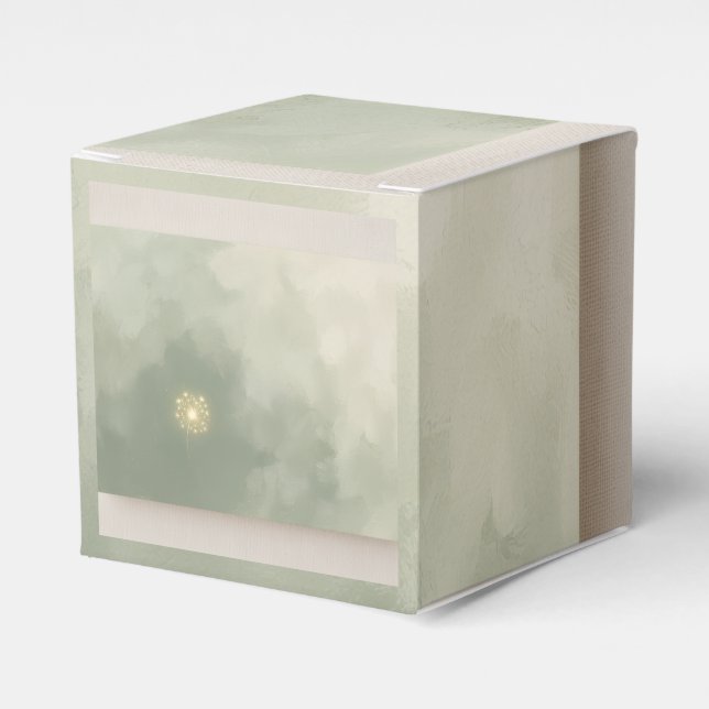 Soft Colour Favor Box (Front Side)