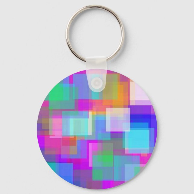 Soft Colour Mesh Keychain (Front)
