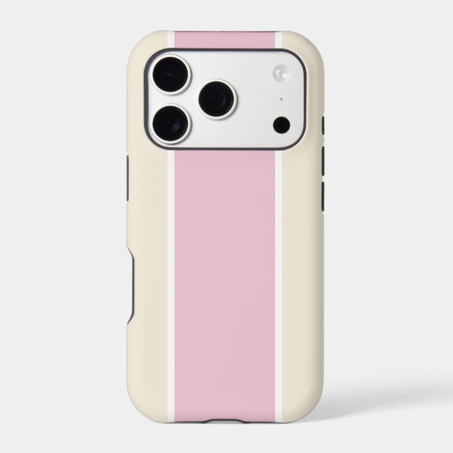 Soft Colour Vertical Stripe Pattern Design (Back)
