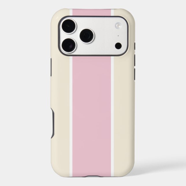 Soft Colour Vertical Stripe Pattern Design (Back)