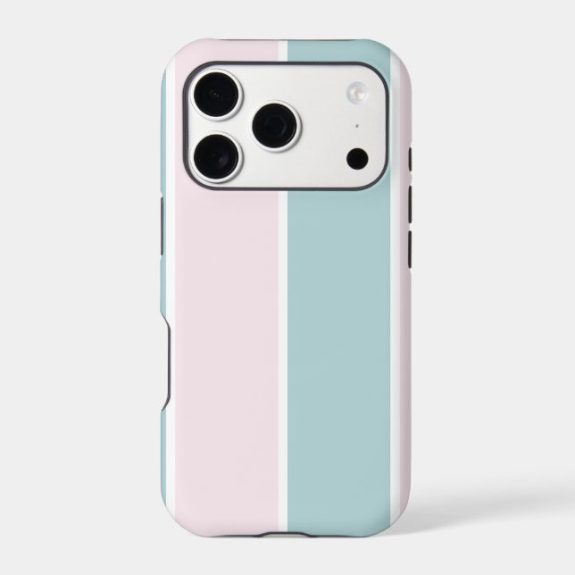 Soft Colour Vertical Stripe Pattern Design (Back)