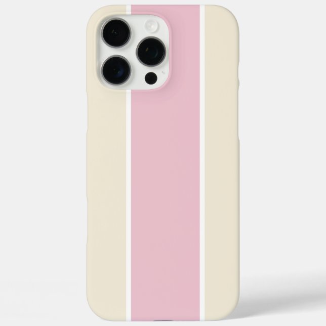 Soft Colour Vertical Stripe Pattern Design Case-Mate iPhone Case (Back)
