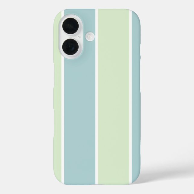 Soft Colour Vertical Stripe Pattern Design Case-Mate iPhone Case (Back)