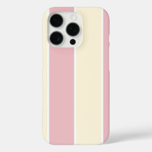 Soft Colour Vertical Stripe Pattern Design iPhone 16 Pro Case