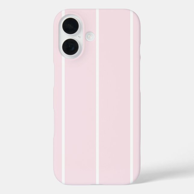 Soft Colour Vertical Stripe Pattern Design Case-Mate iPhone Case (Back)