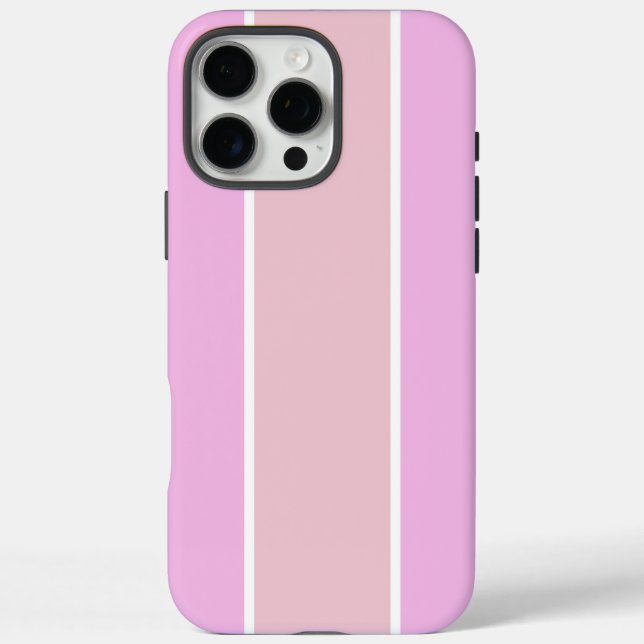 Soft Colour Vertical Stripe Pattern Design Case-Mate iPhone Case (Back)