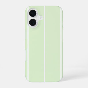 Soft Colour Vertical Stripe Pattern Design iPhone 16 Case