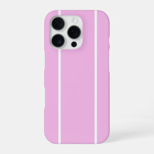 Soft Colour Vertical Stripe Pattern Design iPhone 16 Pro Case