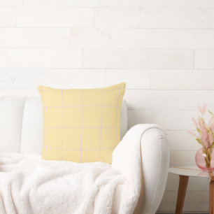 Soft Colour Vertical Stripe Pattern Design Throw Pillow