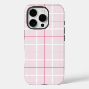Soft Colour Vertical Stripe Pattern Point Design iPhone 16 Pro Case