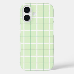 Soft Colour Vertical Stripe Pattern Point Design iPhone 16 Case