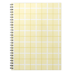 Soft Colour Vertical Stripe Pattern Point Design Notebook