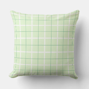 Soft Colour Vertical Stripe Pattern Point Design Throw Pillow