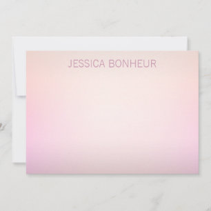 Soft Colours Fading Ombre Card