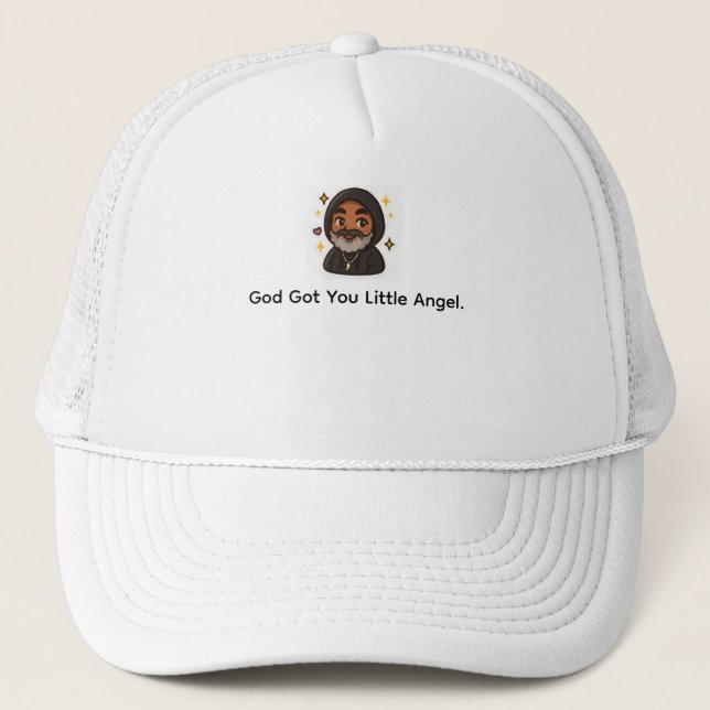 Soft, Comfy Everyday Infan Trucker Hat (Front)