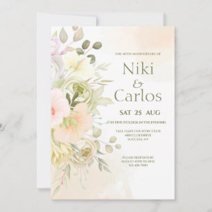 Soft Coral Invitation