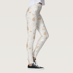 Soft Cosy Halloween Leggings Motifs
