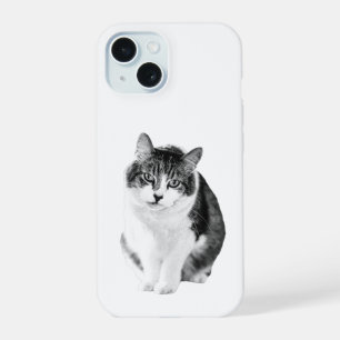 Soft Cozy Silhouette iPhone 15 Case