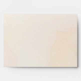 Soft Cream Floral Elegant  Envelope