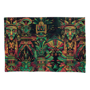 Soft Cyan "Ancestral Paradigm" Cozy Standard Pillo Pillowcase