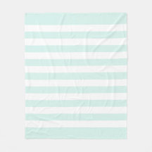 Soft Cyan Green Pastel & White Lines Pattern
