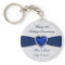 Soft Damask 45th Wedding Anniversary Key Chain