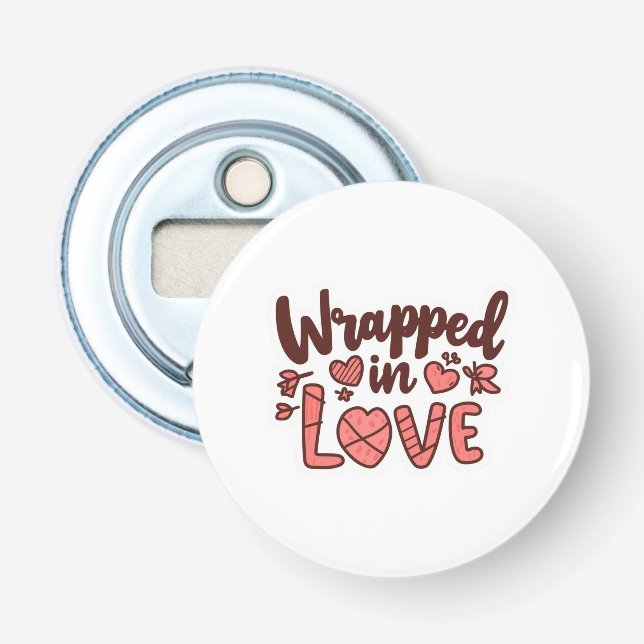 soft december magic - holiday  bottle opener (Front)