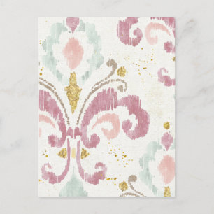 Soft Deco Pattern Postcard