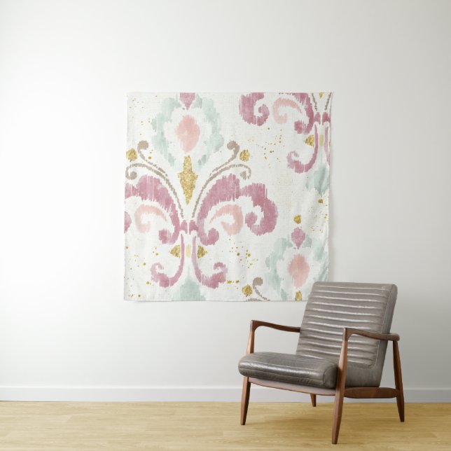 Soft Deco Pattern Tapestry (In Situ (Horizontal))