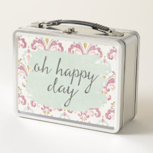 Soft Deco VI   Oh Happy Day Metal Lunch Box