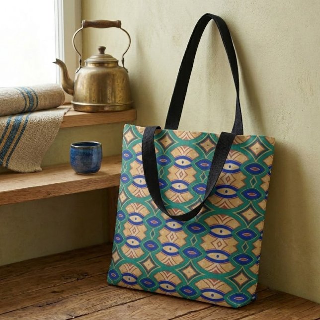 Soft Diamond & Oval Symmetry Tote Bag (Creator Uploaded)