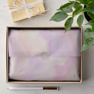 Soft Dreamy Elegance Sky Scene Pastel Clouds Light Tissue Paper