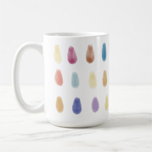 Soft Drops Original Contemporary Colour Pattern Coffee Mug