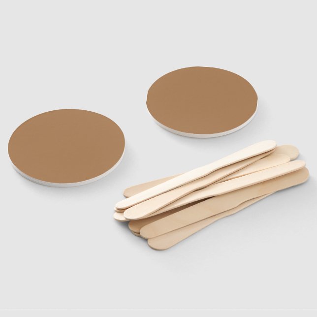Soft Dusty Rose Pink Background – Wedding Hand Fan (Non-assembled)