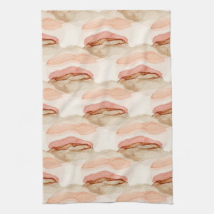 Soft Earthy Abstract (1) Kitchen Towel