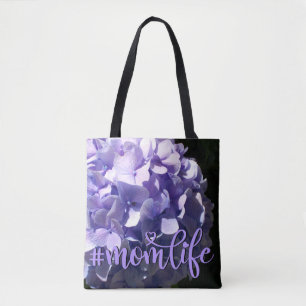 Soft elegant Purple flowers purple hydrangeas Tote Bag