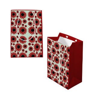 Soft Express Florals Velvet Medium Gift Bag