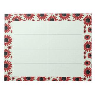 Soft Express Florals Velvet Notepad