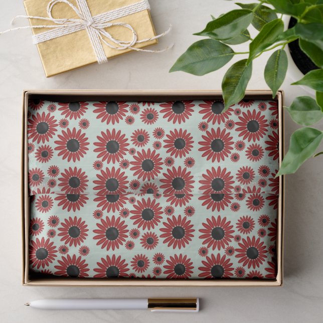 Soft Express Florals Velvet Tissue Paper (Gift)