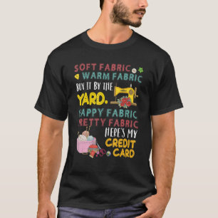 Soft Fabric Warm Fabric Buy It By The Yard Quiltin T-Shirt