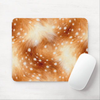 Soft Fawn Fur Cozy Woodland Mouse Pad