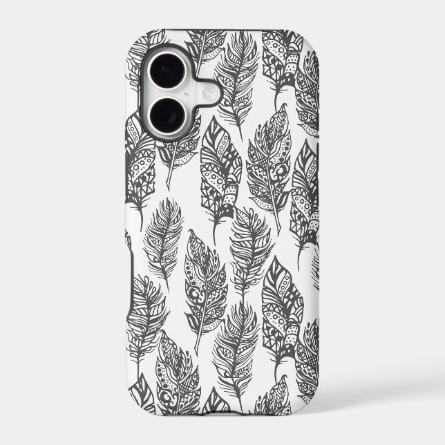 Soft Feathers Doodle (Back)