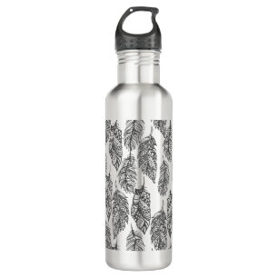 Soft Feathers Doodle 710 Ml Water Bottle
