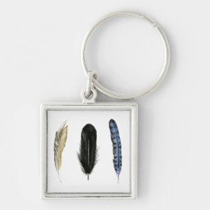 Soft Feathers I Keychain