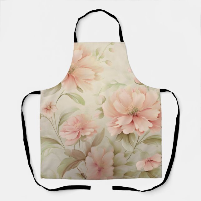 Soft Floral Apron (Front)