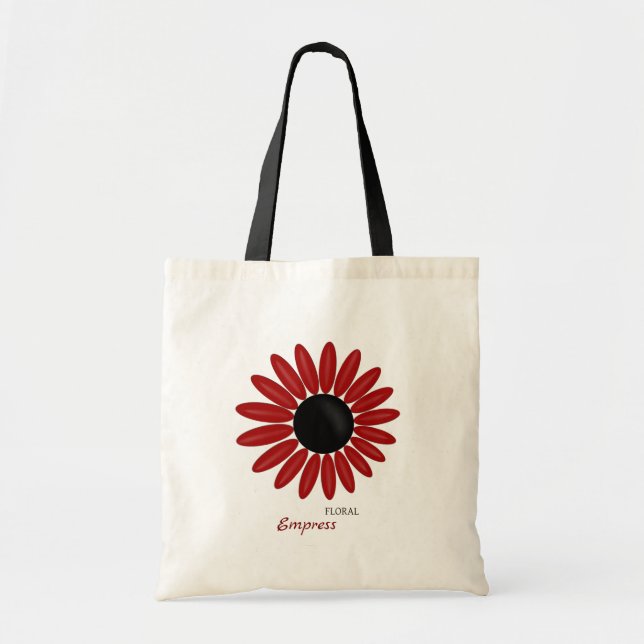 Soft Floral Empress Collection Tote Bag (Front)