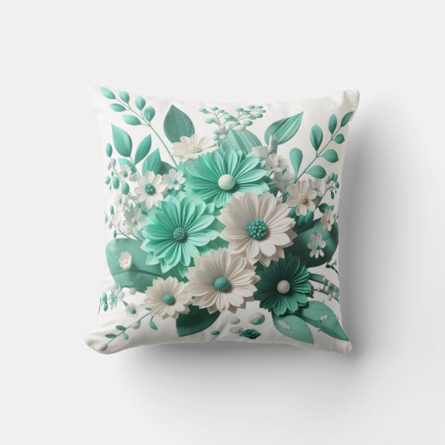 Soft Floral for Cozy Spaces Cushion  (Front)
