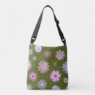 Soft Floral Pattern Tote Bag